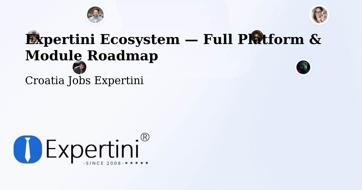 Expertini Ecosystem — Full Platform & Module Roadmap – Selce